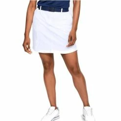Under Armour Ladies Links Woven Skort White (100) -Cheap Footwear Store P 1355500UALADIESLINKSWOVENSKORTWHITE100 2 L