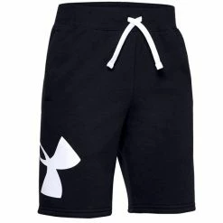 Under Armour Junior - Boys Rival Fleece Logo Shorts Black (001)