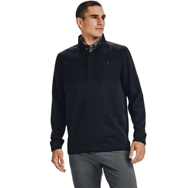 Under Armour Gents Storm SweaterFleece ½ Zip Top Black (001) 5 Under Armour Gents Storm SweaterFleece ½ Zip Top Black (001) - Image 3