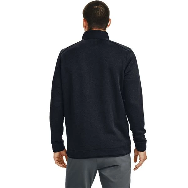 Under Armour Gents Storm SweaterFleece ½ Zip Top Black (001) 6 Under Armour Gents Storm SweaterFleece ½ Zip Top Black (001) - Image 4