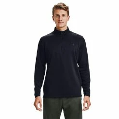 Under Armour Gents Armour Fleece ½ Zip Top Black (001) -Cheap Footwear Store P 1357145UNDERARMOURTOPBLACK001GENTS 2 L