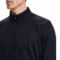 Under Armour Gents Armour Fleece ½ Zip Top Black (001) -Cheap Footwear Store P 1357145UNDERARMOURTOPBLACK001GENTS 4 L