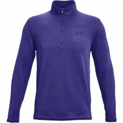 Under Armour Gents Storm Sweater Fleece ½ Zip Top Blue (415)