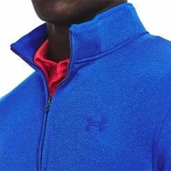 Under Armour Gents Storm Sweater Fleece ½ Zip Top Versa Blue (486) -Cheap Footwear Store P 1359971UAGENTSSTORMSFZIPTOPVERSABLUE486 5 L