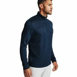 Under Armour Gents Storm Sweater Fleece ½ Zip Top Navy (408) -Cheap Footwear Store P 1359971UNDERARMOURTOPNAVY408GENTS 2 L