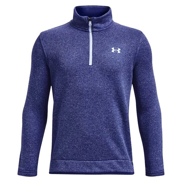 Under Armour Junior - Boys ½ Zip SweaterFleece Bauhaus Blue (456) 3 Under Armour Junior - Boys ½ Zip SweaterFleece Bauhaus Blue (456)