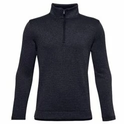 Under Armour Junior - Boys ½ Zip SweaterFleece Black (001)