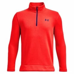 Under Armour Junior - Boys ½ Zip SweaterFleece Radio Red (890)