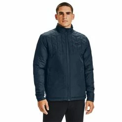 Under Armour Gents ColdGear® Reactor Hybrid Jacket Blue (467) -Cheap Footwear Store P 1360496UNDERARMOURJACKETBLUE467GENTS 2 L