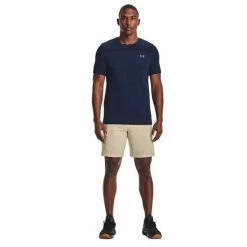 Under Armour Gents Seamless Polo Shirt Navy (408) -Cheap Footwear Store P 1361131UNDERARMOURSHIRTNAVY408GENTS 4 L