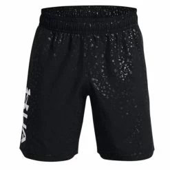 Under Armour Gents Woven Emboss Shorts Black (002)