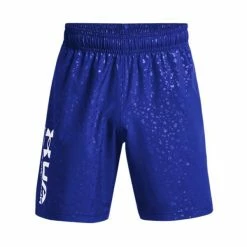 Under Armour Gents Woven Emboss Shorts Royal (400)