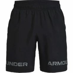Under Armour Gents Woven Graphic Shorts Black (001)