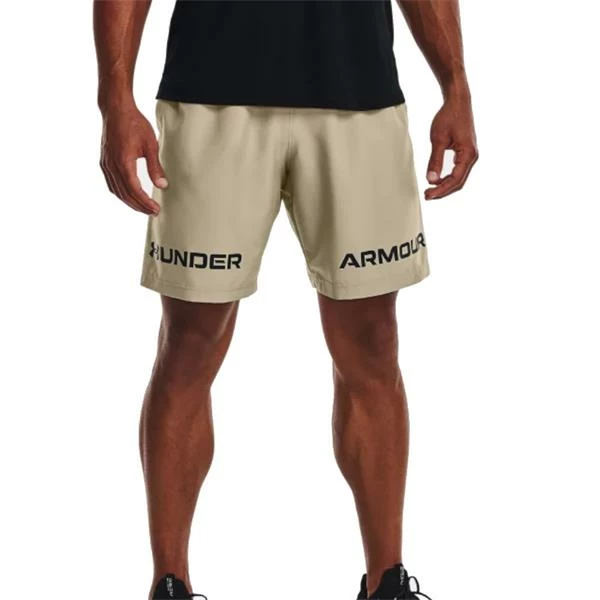 Under Armour Gents Woven Graphic Shorts Khaki Grey (037) 5 Under Armour Gents Woven Graphic Shorts Khaki Grey (037) - Image 3