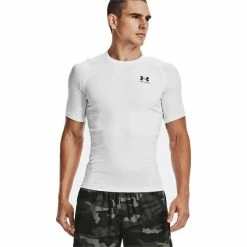 Under Armour Gents HeatGear® Armour Top White (100) -Cheap Footwear Store P 1361518UNDERARMOURTOPWHITE100GENTS 2 L