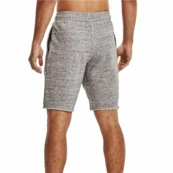 Under Armour Gents Rival Terry Shorts Grey (012) -Cheap Footwear Store P 1361631UAGENTSRIVALTERRYSHORTSGREY012 3 L