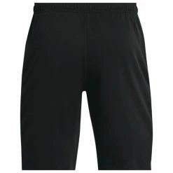 Under Armour Gents Rival Terry Shorts Black - Onyx White (001) -Cheap Footwear Store P 1361631UNDERARMOURSHORTSBLACK001GENTS 1 L