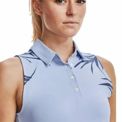 Under Armour Ladies Iso-Chill Sleeveless Polo Shirt Blue (438) 13 Under Armour Ladies Iso-Chill Sleeveless Polo Shirt Blue (438) -Cheap Footwear Store P 1361909UNDERARMOURSHIRTBLUE438LADIES 5 L