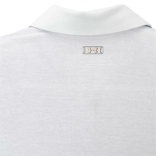 Under Armour Ladies Zinger Heather Polo Shirt Halo Grey (014) 5 Under Armour Ladies Zinger Heather Polo Shirt Halo Grey (014) - Image 3