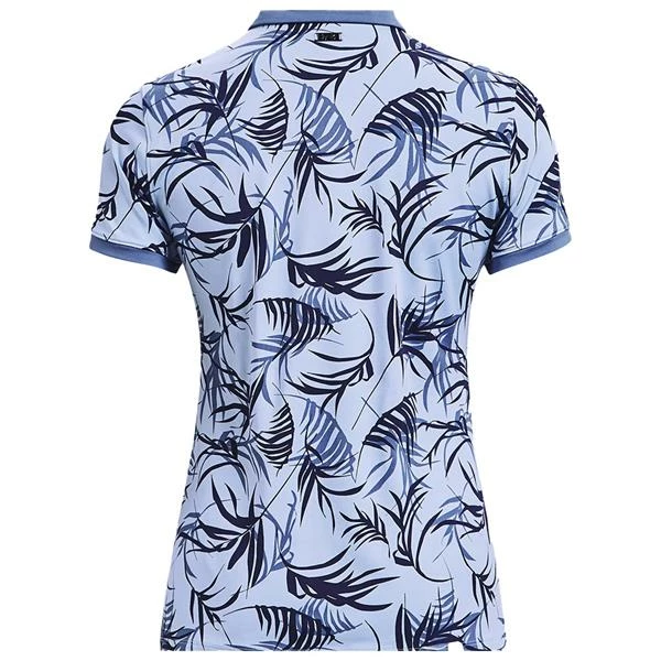 Under Armour Ladies Zinger Novelty Polo Shirt Blue (438) 4 Under Armour Ladies Zinger Novelty Polo Shirt Blue (438) - Image 2