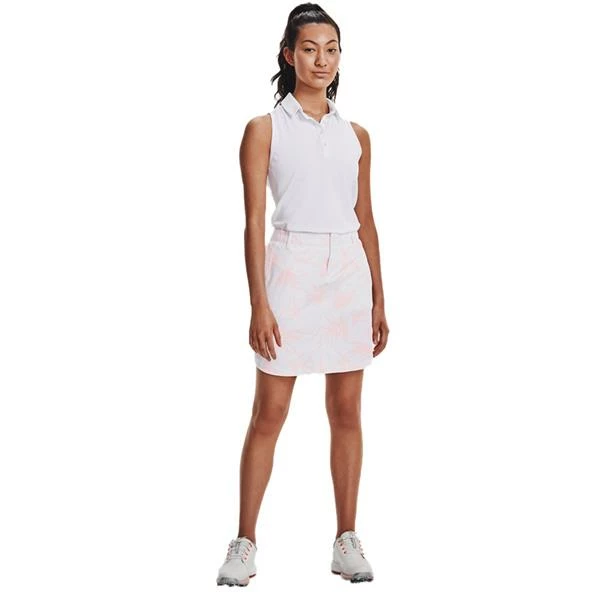 Under Armour Ladies Links Woven Printed Skort White (100) 5 Under Armour Ladies Links Woven Printed Skort White (100) - Image 3