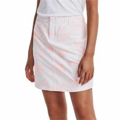 Under Armour Ladies Links Woven Printed Skort White (100)