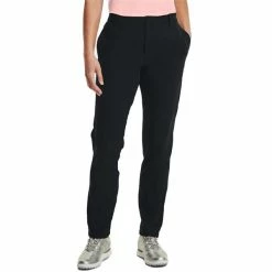 Under Armour Ladies Links Pants Black - Metallic SIlver (001) -Cheap Footwear Store P 1362772UNDERARMOURPANTSBLACK001LADIES 2 L