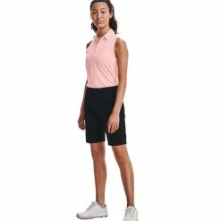 Under Armour Ladies Links Shorts Black - Metallic Silver (001) 12 Under Armour Ladies Links Shorts Black - Metallic Silver (001) -Cheap Footwear Store P 1362774UNDERARMOURSHORTSBLACKSILVER001LADIES 4 L
