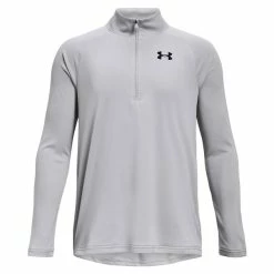 Under Armour Junior - Boys Tech 2.0 ½ Zip Top Grey (012)