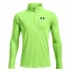 Under Armour Junior - Boys Tech 2.0 ½ Zip Top Lime (725) -Cheap Footwear Store P 1363286UNDERARMOURTOPLIME752BOYS L