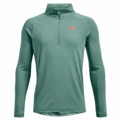 Under Armour Junior - Boys Tech 2.0 ½ Zip Top Teal (391)