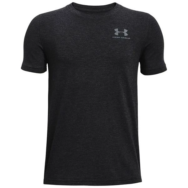 Under Armour Junior - Boys Cotton Shirt Black (001) 3 Under Armour Junior - Boys Cotton Shirt Black (001)
