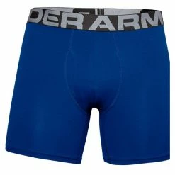 Under Armour Gents Cotton Boxers 3-Pack Blue (400)