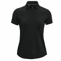 Under Armour Ladies Zinger Polo Shirt Black (001)