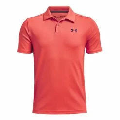 Under Armour Boys Performance Polo Red (820)