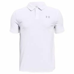 Under Armour Boys Performance Polo Shirt White (100)