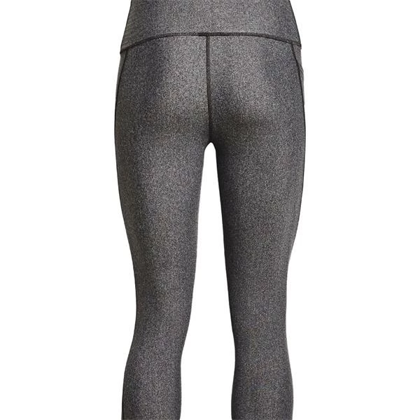 Under Armour Ladies HeatGear® Armour No-Slip Waistband Capri Charcoal (019) 4 Under Armour Ladies HeatGear® Armour No-Slip Waistband Capri Charcoal (019) - Image 2