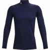 Under Armour Gents ColdGear® Armour Fitted Mock Navy (410)