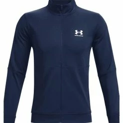 Under Armour Gents Pique Track Jacket Academy (408)