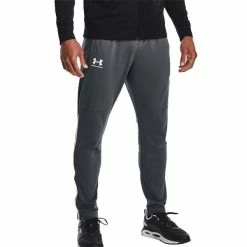 Under Armour Gents Pique Track Pants Grey (012) -Cheap Footwear Store P 1366203UNDERARMOURPANTSGREY012GENTS 2 L