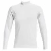 Under Armour Gents ColdGear® Infrared Long Sleeve Mock White (100)