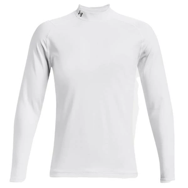 Under Armour Gents ColdGear® Infrared Long Sleeve Mock White (100) 3 Under Armour Gents ColdGear® Infrared Long Sleeve Mock White (100)