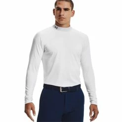 Under Armour Gents ColdGear® Infrared Long Sleeve Mock White (100) 10 Under Armour Gents ColdGear® Infrared Long Sleeve Mock White (100) -Cheap Footwear Store P 1366269UAGENTSCGILONGSLEEVEMOCKWHITE100 7 L