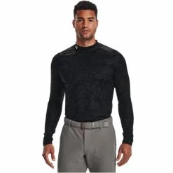 Under Armour Gents ColdGear® Infrared Long Sleeve AOP Mock Galaxy Black (022) -Cheap Footwear Store P 1366273UAGENTSCGILONGSLEEVEAOPMOCKGALAXYBLK022 2 L