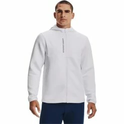 Under Armour Gents Storm Daytona Full Zip Jacket White (100) -Cheap Footwear Store P 1366279UAGENTSSTORMDAYTONAFZJACKETWHITE100 2 L