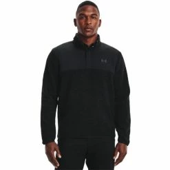 Under Armour Gents Sweaterfleece Pullover Black (001) -Cheap Footwear Store P 1366284UAGENTSSWEATERFLEECEPULLOVERBLACK001 2 L