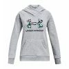 Under Armour Kids Rival Core Logo Hoodie Steel (035) -Cheap Footwear Store P 1366399UNDERARMOURHOODIESTEEL035JUNIOR L