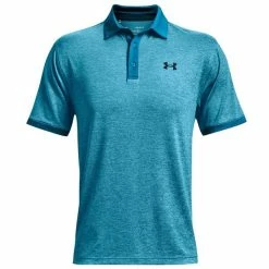 Under Armour Gents Playoff 2.0 Heather Polo Shirt Blue (899)