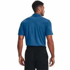 Under Armour Gents Tee To Green Polo Shirt Cruise Blue (899) -Cheap Footwear Store P 1368122UNDERARMOURSHIRTBLUE899GENTS 3 L