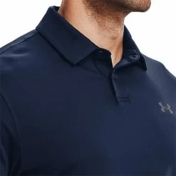 Under Armour Gents Tee To Green Polo Shirt Navy (408) -Cheap Footwear Store P 1368122UNDERARMOURSHIRTNAVY408GENTS 4 L